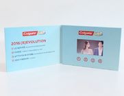 HD 1024 x 600 LED-Videobroschüren-Flieger-Ordner-Werbungs-Karte für Heiratseinladung