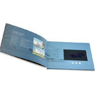 UVpapierdrucklcd-Videobroschüre, 210 x 210mm LCD Videogruß-Karte