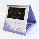 Packen Sie Version LCD-Videobroschüre 7 Zoll 3000mah-Batterie-Kapazitäts-für Geschäfts-Geschenk ein