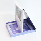 Magnetschalter-Gruß-Broschüren-Karten-Kasten Video-Bildschirm 5&quot; 7&quot; 10&quot; Packaing Lcd