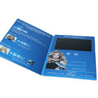 7 Zoll LCD-Video- Gruß-Karten-kundenspezifischer Mode-Entwurf mit Papier-Digital Bilderrahmen A5