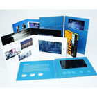 Video Gedächtnisin der videobroschürenkarte des Zoll 4GB des Ordners 10,1 mit Touch Screen USB-Kabelfreiem bereitgestellt