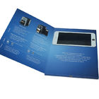 Freie Probe begrenzte 4,3 einladungs-Karte des Zoll 1GB Videobroschüre der geschickten CMYK Videodruckmit Li-Batterie 1000mah