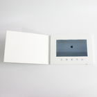 Besonders angefertigt, 7 Zoll CD Gedächtnis 1000mAh der Videobroschüren-weißes Karten-leeren Karten-2GB für die Werbung druckend