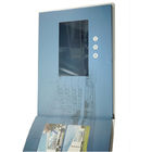 Videobroschüren-kundenspezifische Geschenk-Gruß-Karten 2GB LCD 7&quot; wieder aufladbare Lithium-Batterien