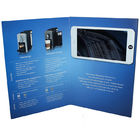 SZ-Videogruß-Karte kundenspezifische TFT LCD-Schirm-Magnet-Schalter-Noten-Knöpfe