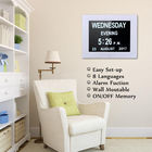 Dösen Kalender-Wohnzimmer-Uhr-Tagesstempeluhr der Funktions-LED Digital