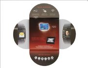 2,4-Zoll-eingebaute Batterie Videovisitenkarte, wieder aufladbare digitale Videobroschüre