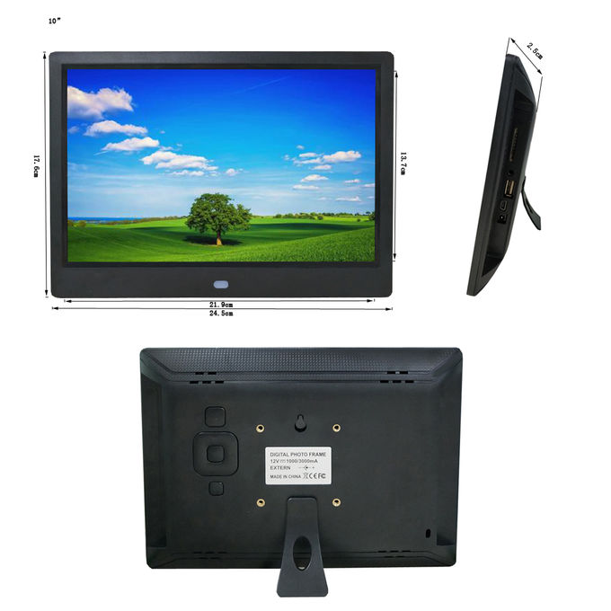12,5“ Entwurfs-weißer/Hauptsteuerchip USB /HDMI IPS-digitalen Bilderrahmens neuer des LCD-Bildschirm-1920*1080 des Schwarz-MSTAR