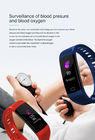 Intelligentes Armband Muti-Sprach-Bluetooths, intelligentes Eignungs-Bluetooth-Armband für Schritt-Zähler