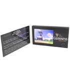 Visitenkarte LCD-Videobroschüren-kundenspezifischer Drucklcd-bildschirm für die Werbung