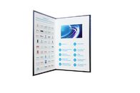 Videobroschürenkarte der multi- Seite für Ausbildung, Videobroschüre mit AN/AUS-Knopfschalter