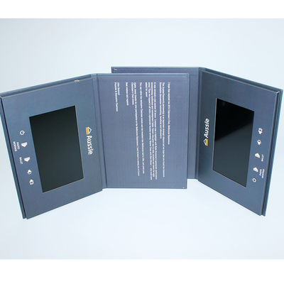 Schirm-Digital-Videobroschüre Soem-ODM TFT LCD für Hochzeits-Einladung